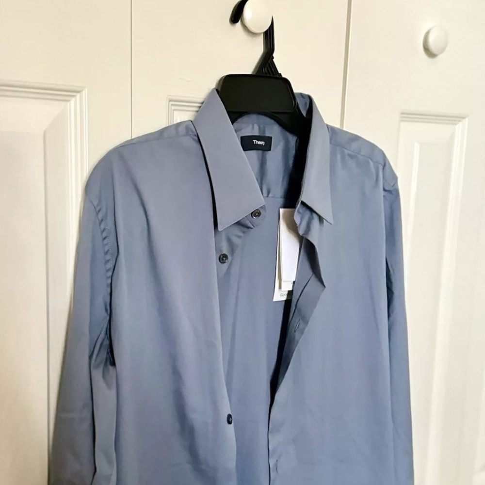 NEW Theory Men’s Button Down - Designer - $195 MSRP
